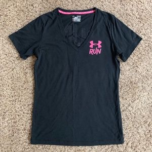 Breast Cancer Awareness Under Armour V-neck